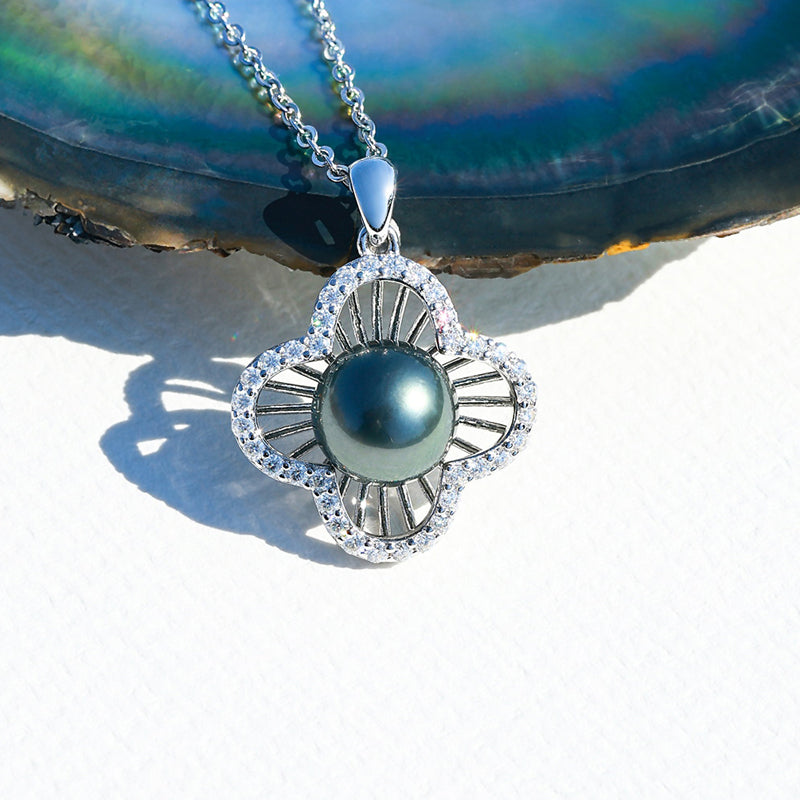 Pendentif Perle Noire de Tahiti