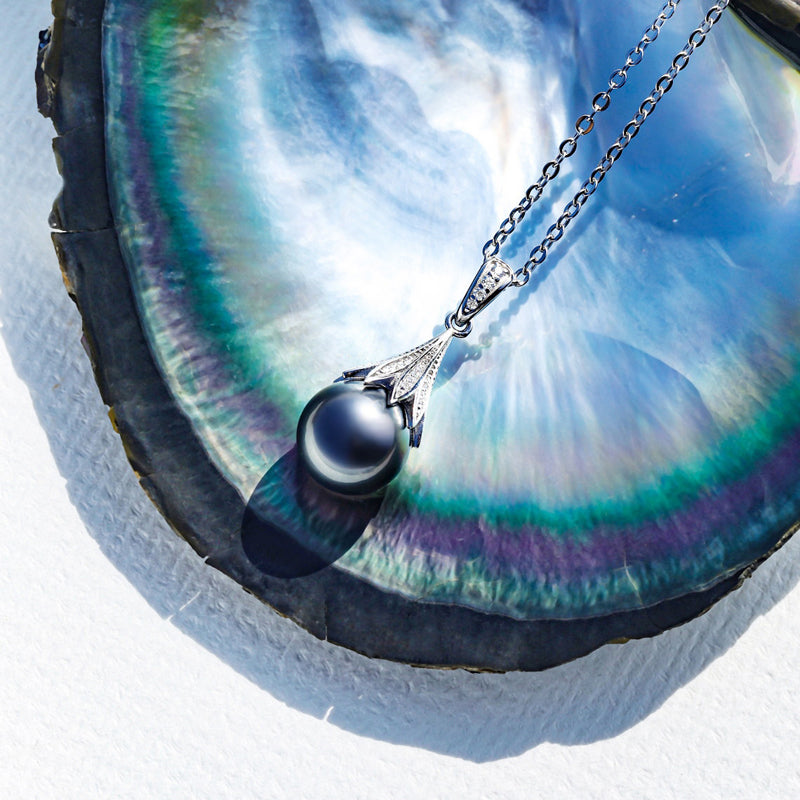 Pendentif Perle Noire Isa