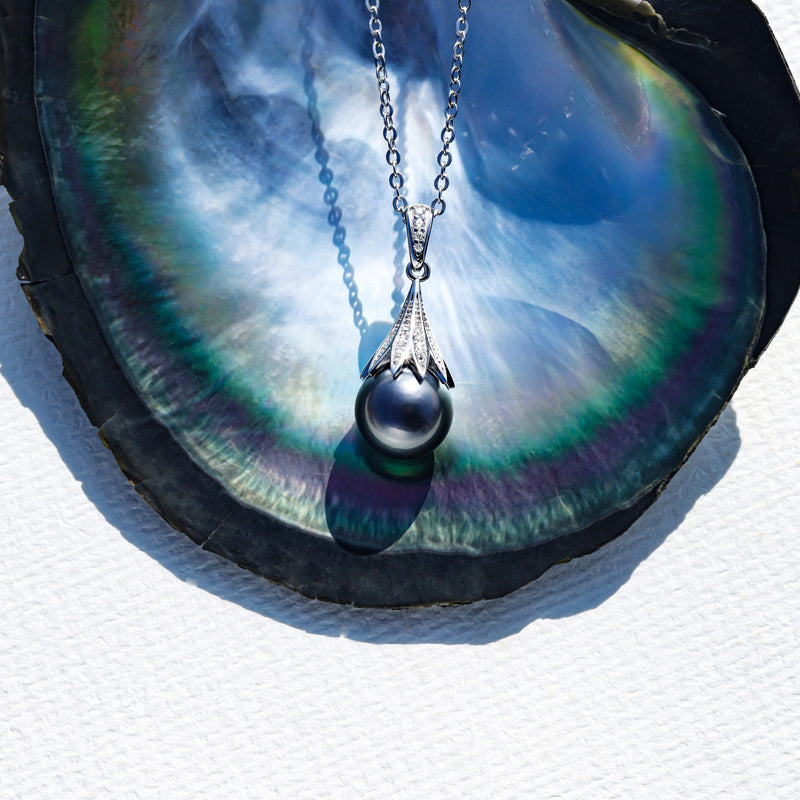 Pendentif Perle Noire Isa