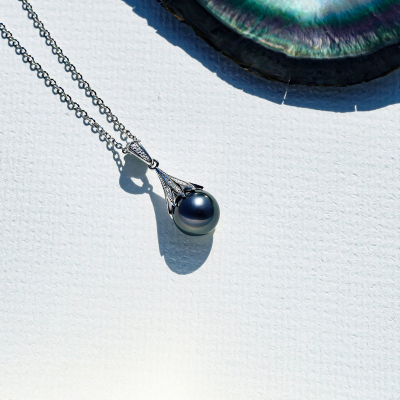 Pendentif Perle Noire Isa