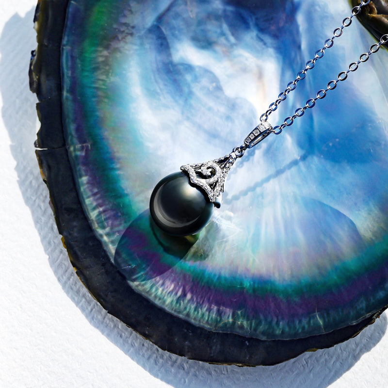 Collier Pendentif Perle Tahiti