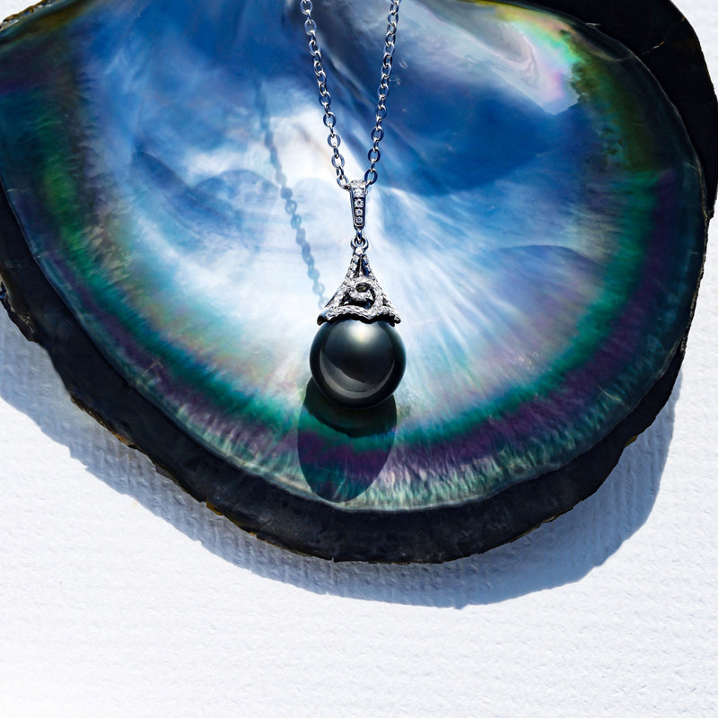 Collier Pendentif Perle Tahiti