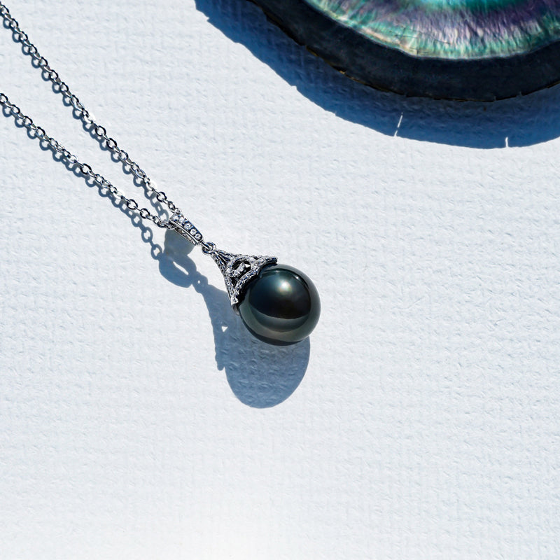 Collier Pendentif Perle Tahiti