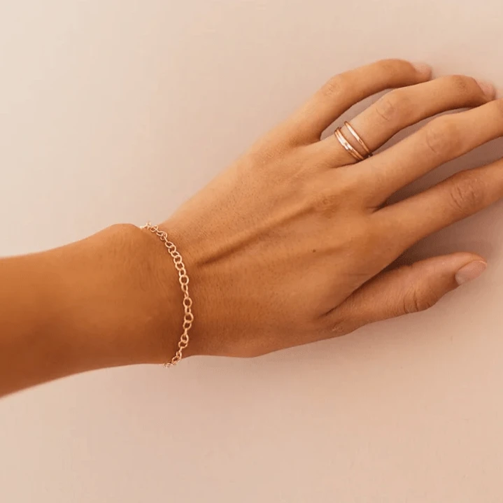 Bracelet Chaine Or