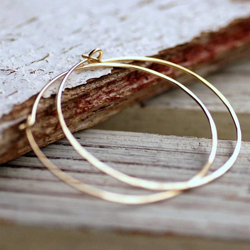 Boucle D'oreille créoles Or
