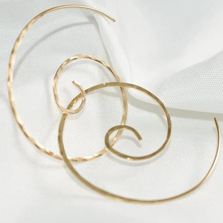 Boucle D'oreille Or Tendance