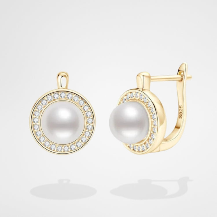 Boucle D'oreille Perle de Culture Lina