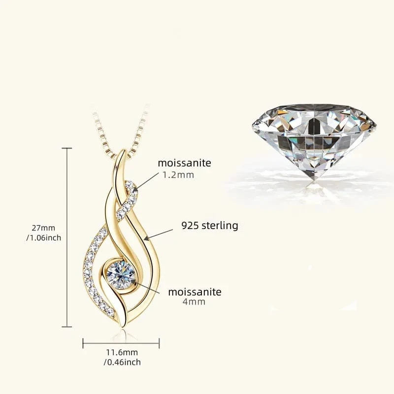 Collier Diamant | Diamant Synthétique| Diamant de Laboratoire