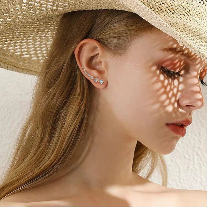 Boucle D'oreille Diamant | Diamant Synthétique | Diamant de Synthèse