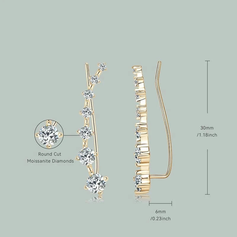 Boucle D'oreille Diamant | Diamant Synthétique | Diamant de Synthèse