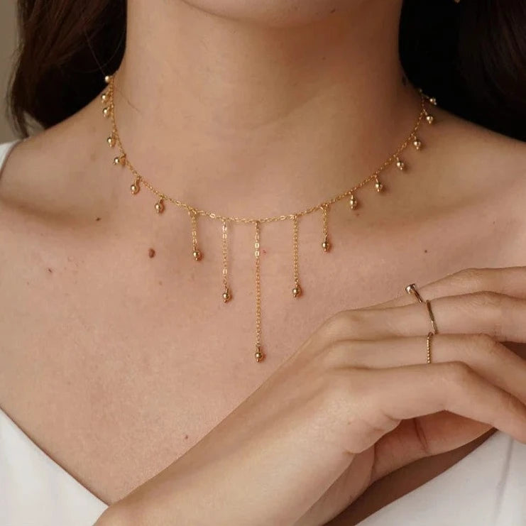 Collier Or Jaune Femme