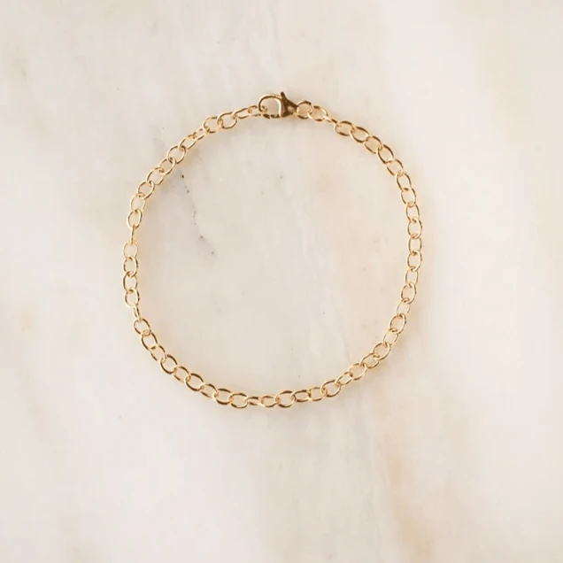 Bracelet Chaine Or
