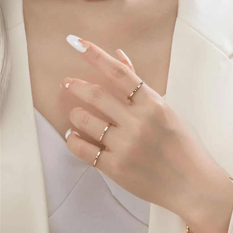 Bague Jonc Or