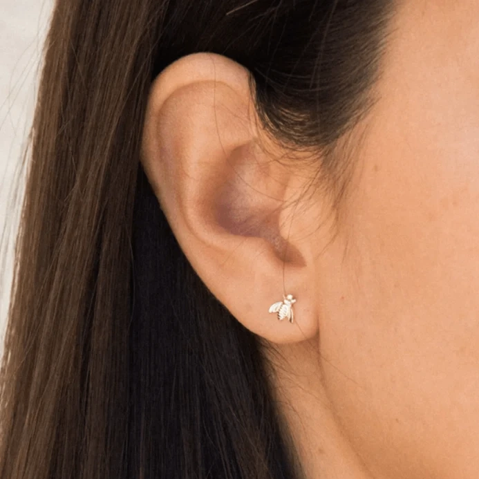 Boucle D'oreille Abeille