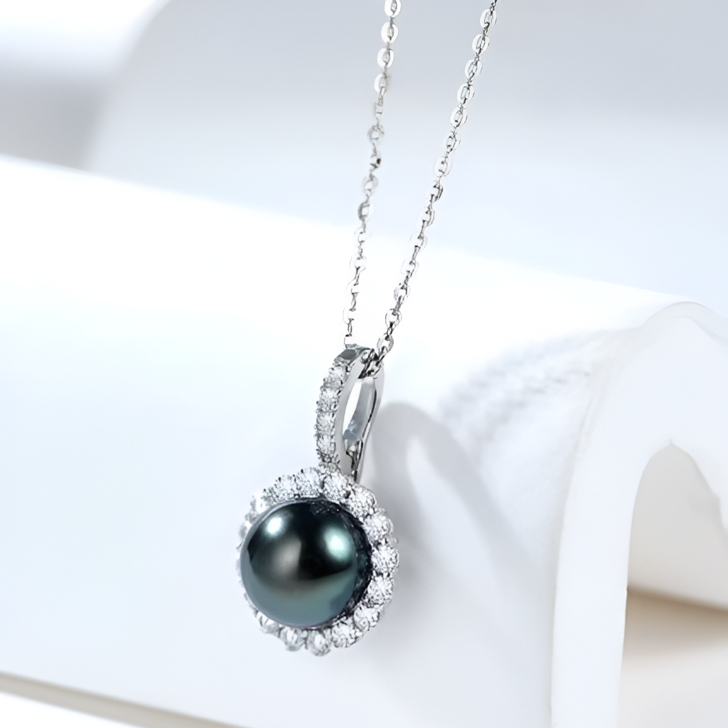 Pendentif Diamant Perle de Tahiti
