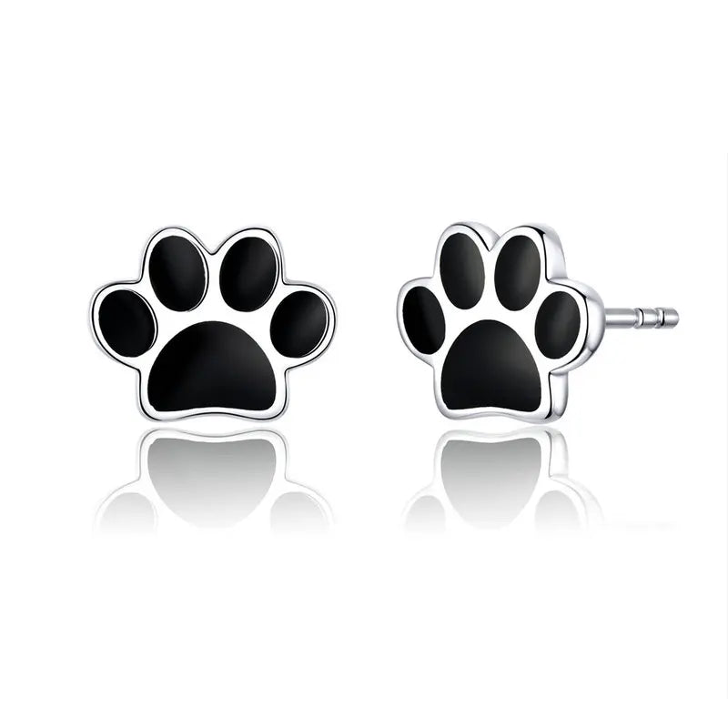 Boucle D'oreille Patte Chat