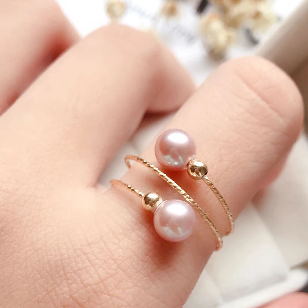 Bague Perle de Culture Or