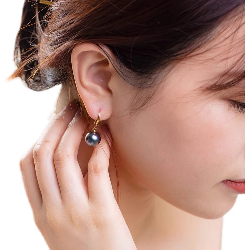 Boucle D'oreille Perle de Tahiti Marina