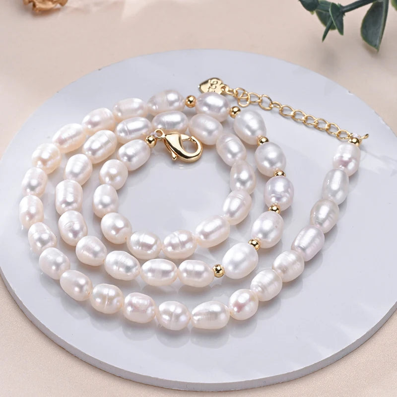 Collier Perles Naturelles