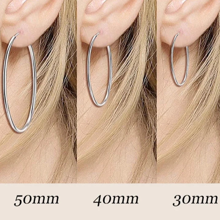Créole Boucle D'oreille Argent