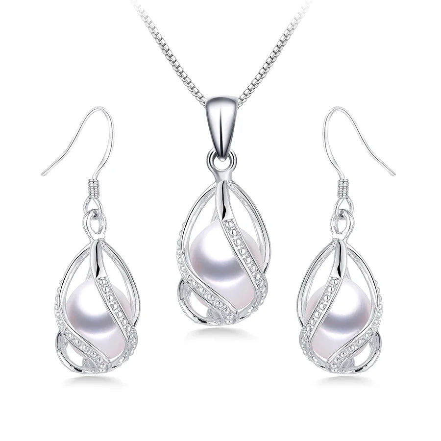 Parure Bijoux Mariage Perle