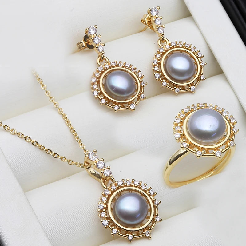 Parure Mariage Perle Blanche