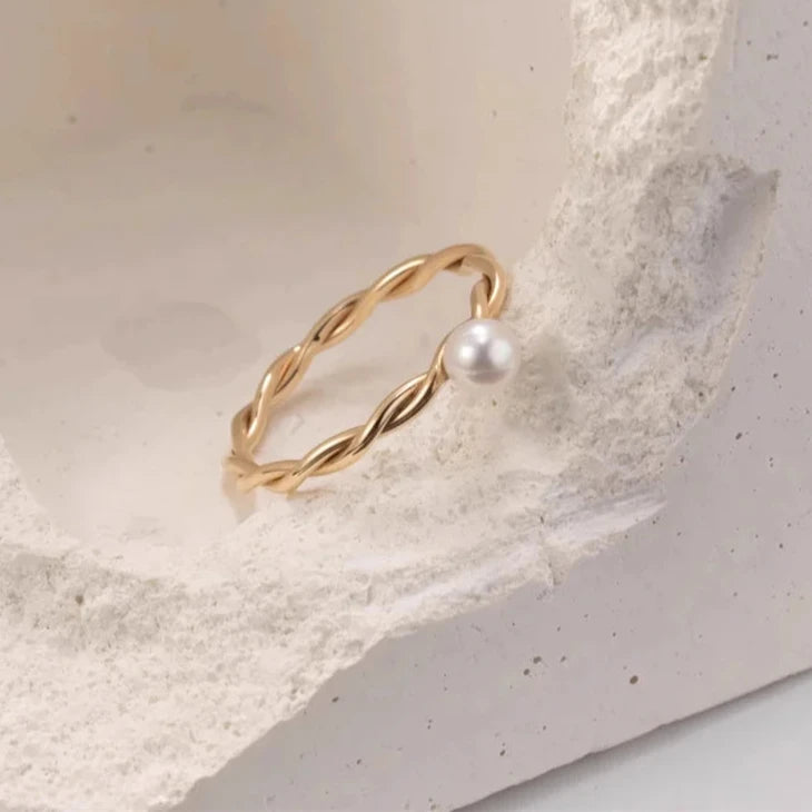 Bague en Perle de Culture