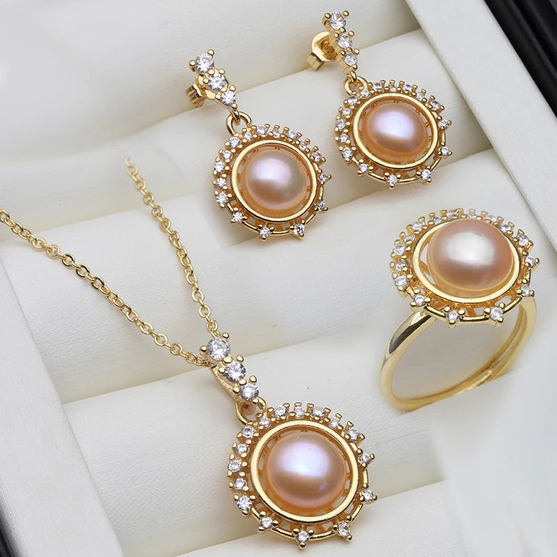 Parure Mariage Perle Blanche