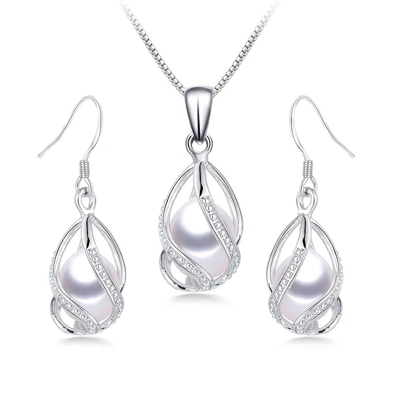 Parure Bijoux Mariage Perle