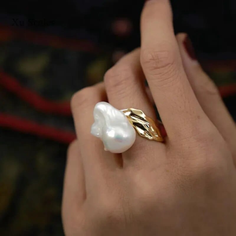 Bague Perle | Bague perle de Culture | Bague Perle Moderne