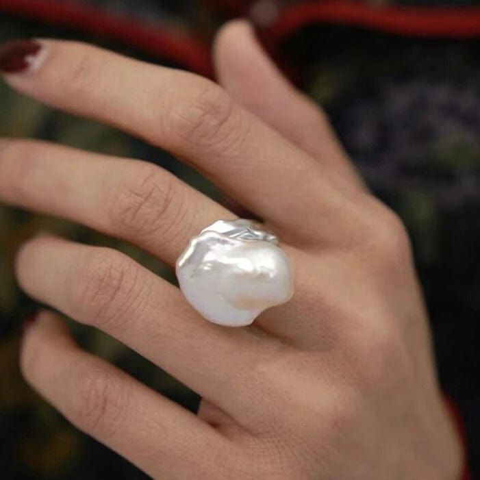 Bague Perle | Bague perle de Culture | Bague Perle Moderne