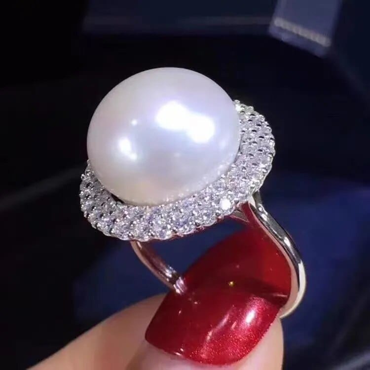 Bague Perle | Bague perle de Culture | Bague Perle Moderne