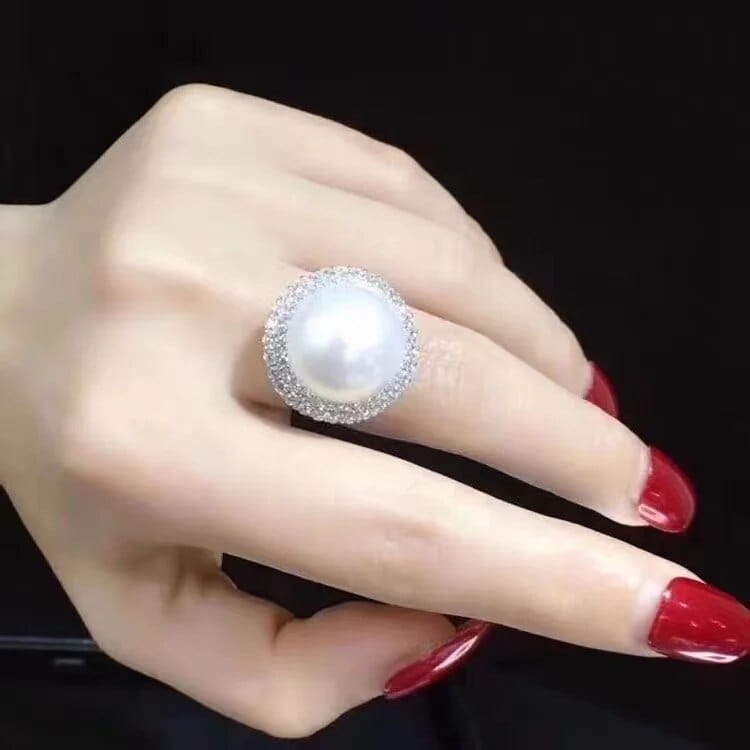 Bague Perle | Bague perle de Culture | Bague Perle Moderne