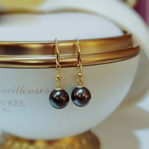 Boucle D'oreille Perle | Boucles D'oreille Perle de Tahiti