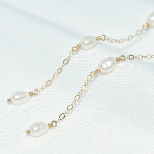 Boucle D'oreille Perle | Boucle D'oreille Perle Pendante