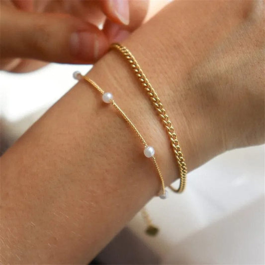 Bracelet Femme Tendance, Bracelet Luxe Femme, Bracelet Femme en Perle