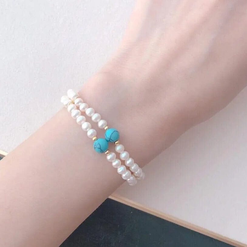 Bracelet Femme Tendance, Bracelet Luxe Femme, Bracelet Femme en Perle