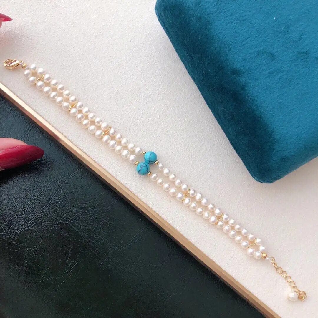 Bracelet Femme Tendance, Bracelet Luxe Femme, Bracelet Femme en Perle