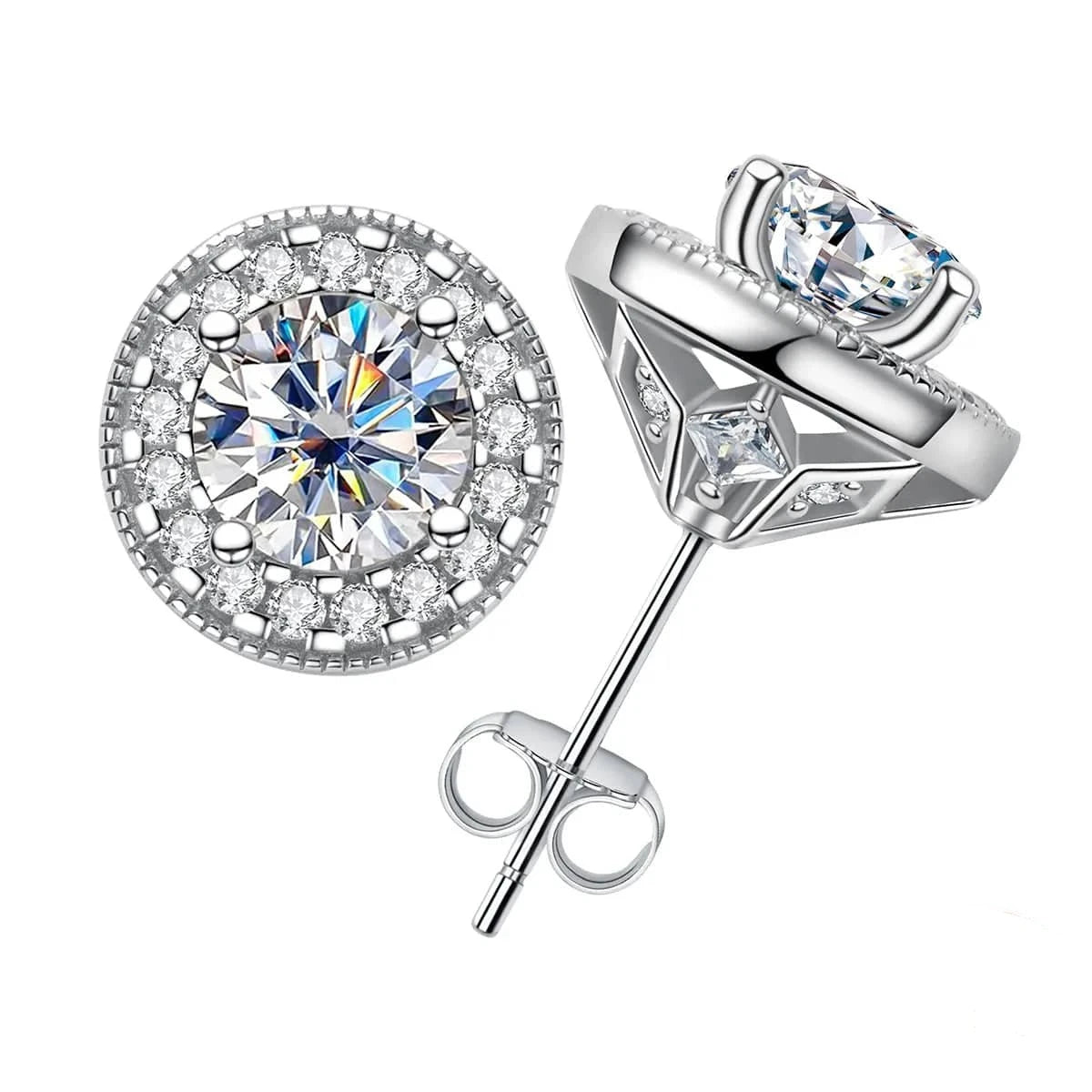 Boucle D'oreille Diamant | Diamant Synthétique | Diamant de Synthèse