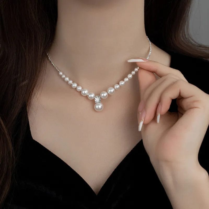 Collier Perle | Collier Perle de Culture | Collier Perle Blanche