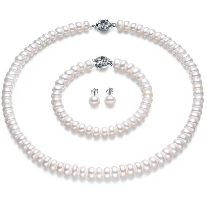 Parure Bijoux | Parure Bijoux Femme | Collier Perle