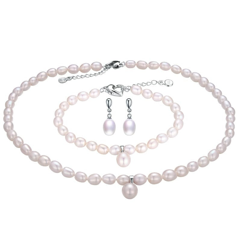 Parure Bijoux | Parure Bijoux Femme | Collier Perle