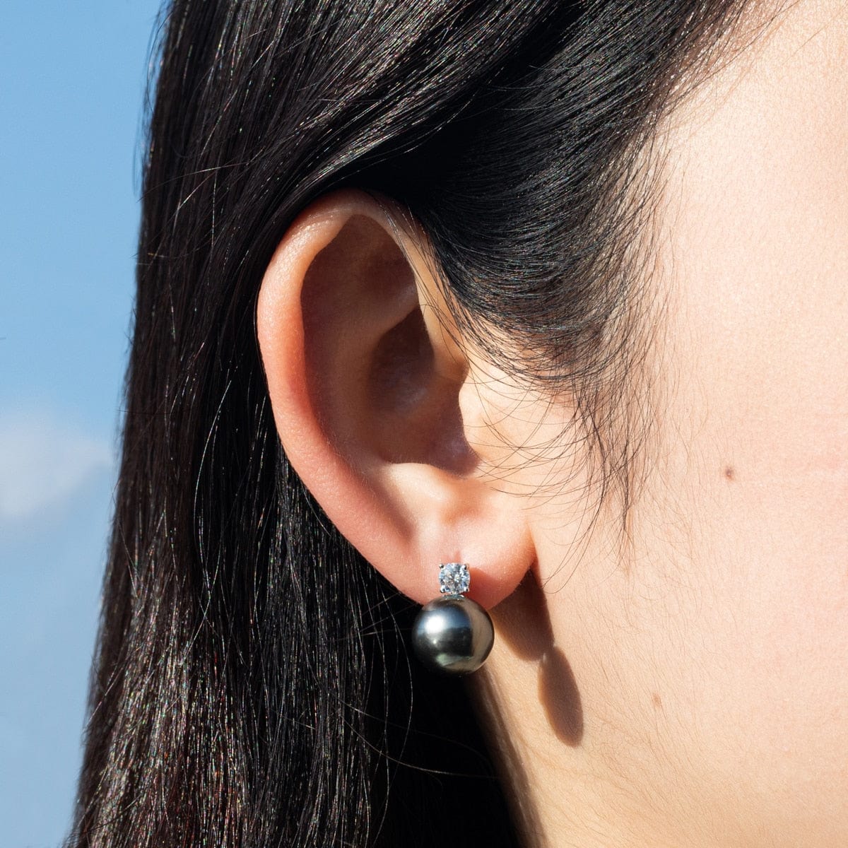 Boucle D'oreille Perle | Boucles D'oreille Perle de Tahiti