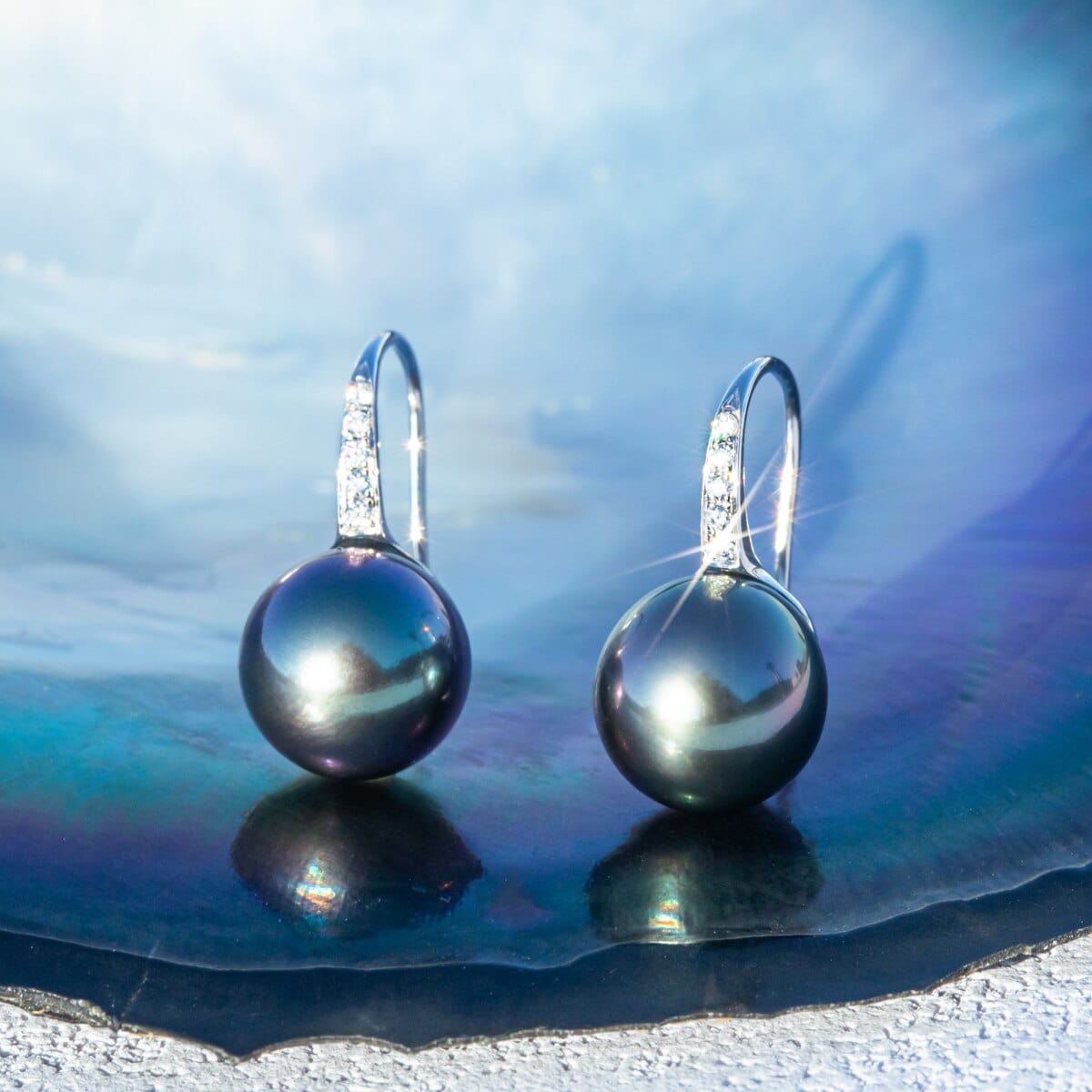 Boucle D'oreille Perle | Boucles D'oreille Perle de Tahiti