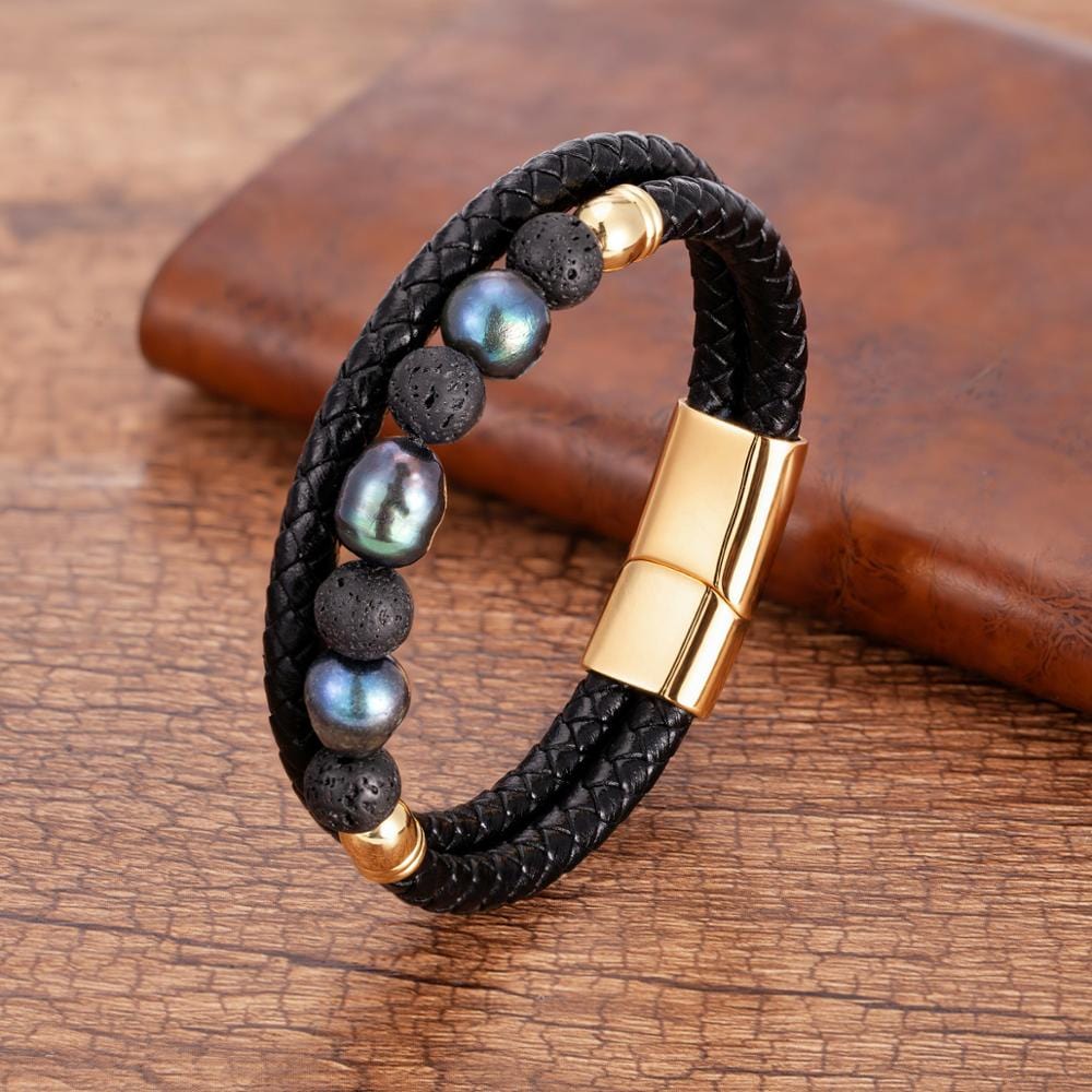 Bracelet Perle | Bracelet Perle Homme | Bracelet Perle de Culture