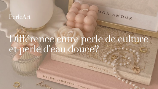 Différence entre perle de culture et perle d'eau douce?