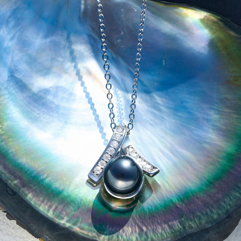 Pendentif Perle Tahiti Diamant