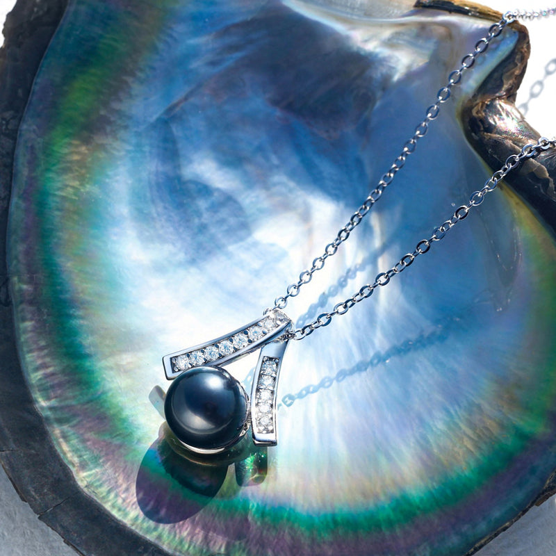 Pendentif Perle Tahiti Diamant