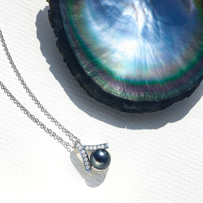 Pendentif Perle Tahiti Diamant