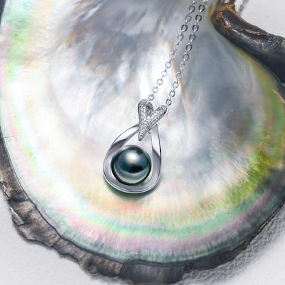 Pendentif Perle de Tahiti Iris